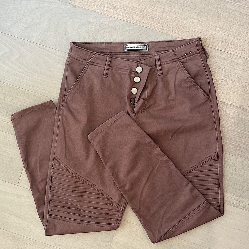 Abercrombie & Fitch moto jeans